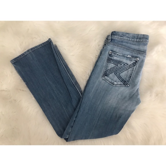 7 For All Mankind Flynt Bootcut Jeans in Size 27 - Picture 1 of 5